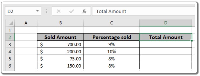 How to Calculate the Original Price from a Discounted Price in Excel