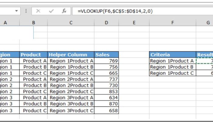 Using VLOOKUP and CHOOSE 4