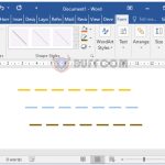 3 Simple Steps to Draw Dotted Lines in Microsoft Word