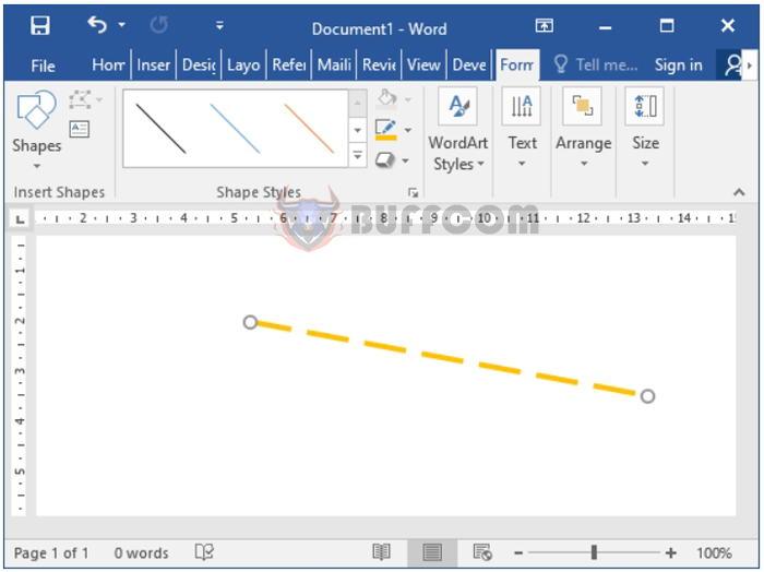 3 Simple Steps to Draw Dotted Lines in Microsoft Word