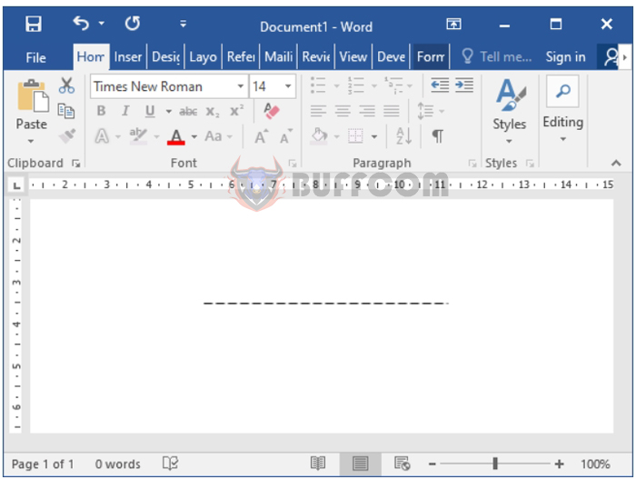 3 Simple Steps to Draw Dotted Lines in Microsoft Word6