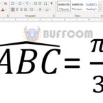 Guide to Two Methods of Writing Angle Symbols in Microsoft Word