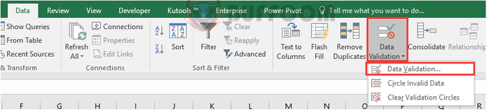 How to Add an Empty Option as the First Choice in an Excel Data Validation Dropdown List2