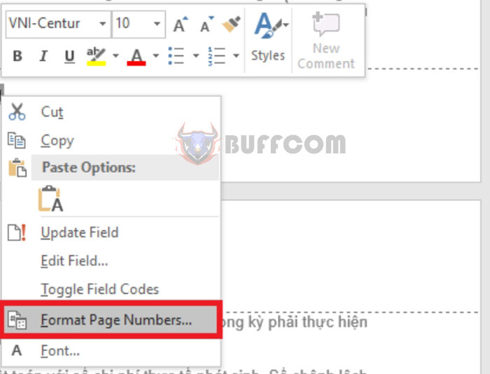 How to Number Pages with a Combination of i ii iii and 1 2 3 in Word4