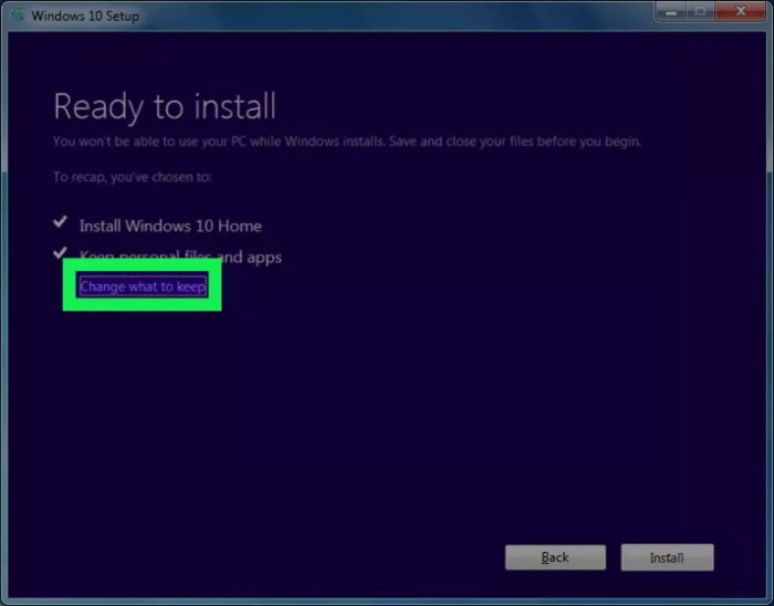 Upgrading to Windows 10 Pro 9