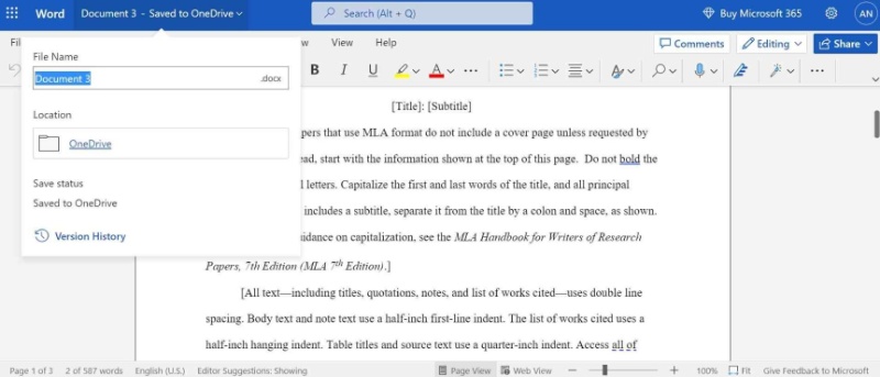 Collaborative Document Editing with Word Online A Comprehensive Guide 5