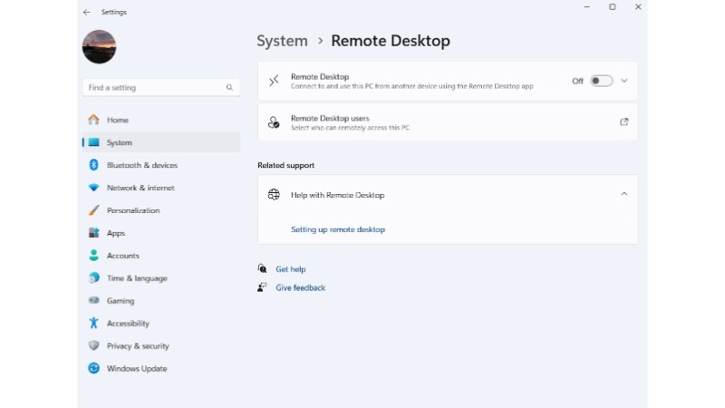 Remote Access Features in Windows 11 Pro
