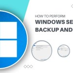 How to perform Windows Server 2022 backup and restore