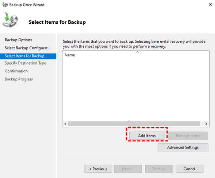 How to perform Windows Server 2022 backup and restore 3
