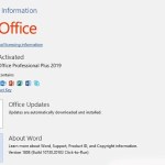 Installation and Activation Guide for Office 2019