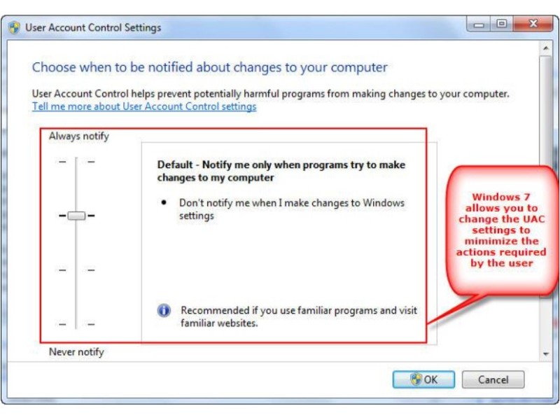 Security Measures for Windows 7