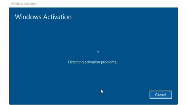 Activation Issues on Windows 10