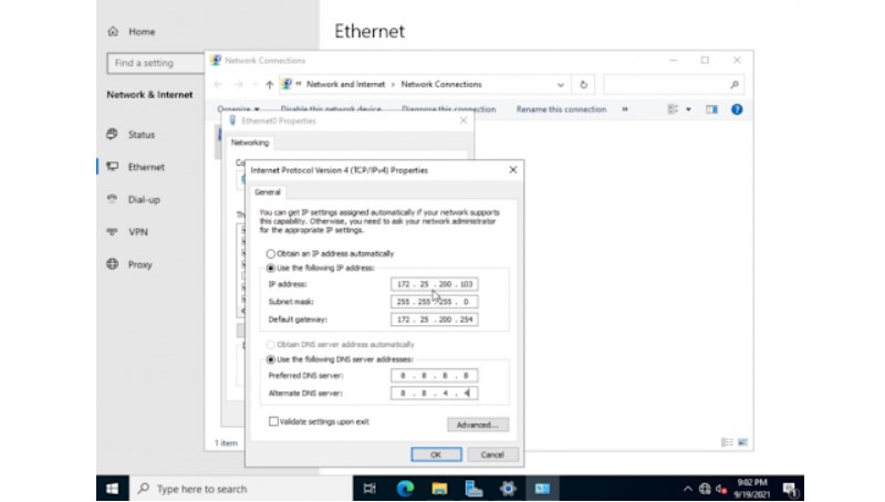 Installation and Configuration Steps for Windows Server 2022