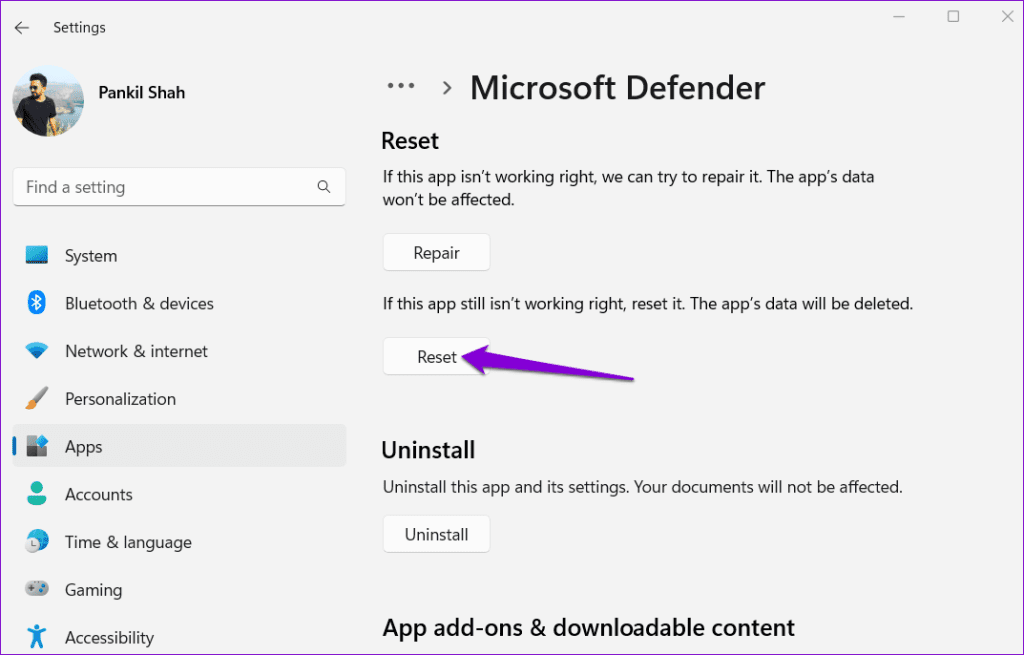 Top 6 Fixes for Unable to Log Into the Microsoft Defender App on Windows 116 1