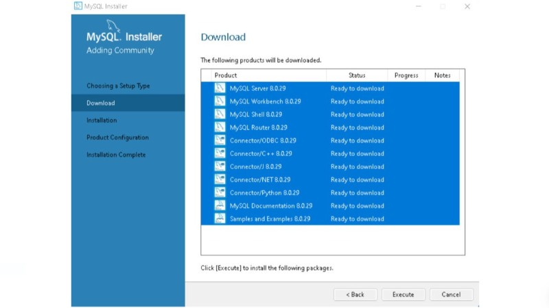 Installing and Configuring MySQL on Windows