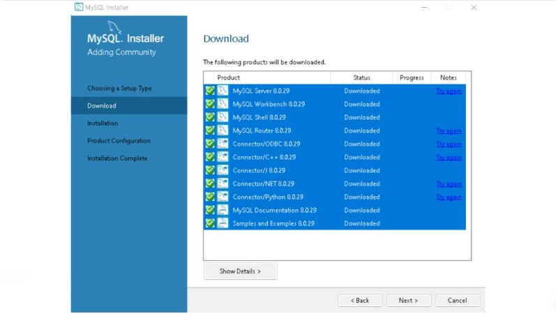 Installing and Configuring MySQL on Windows