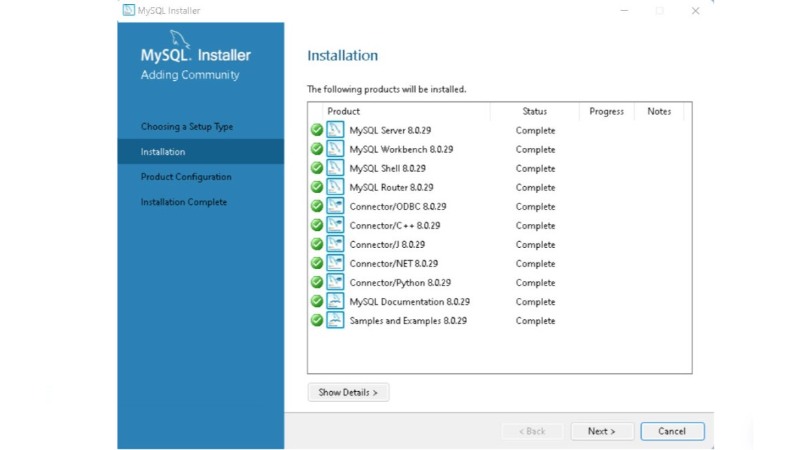 Installing and Configuring MySQL on Windows