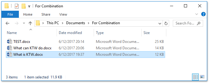 How to merge multiple documents and keep format in word3