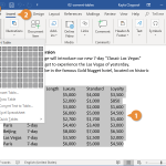 How to convert multiple tables to text in Word?