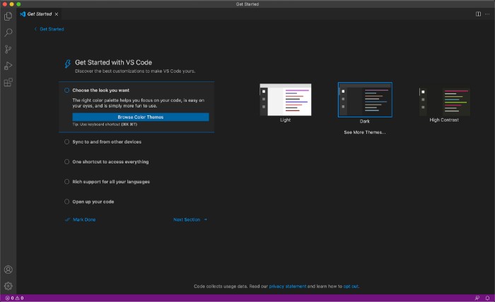 Getting Started with Visual Studio2