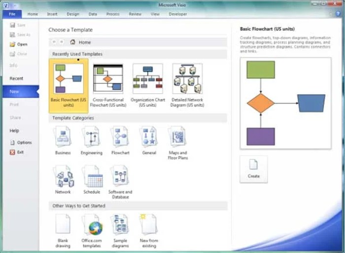 Microsoft Visio Professional 20103